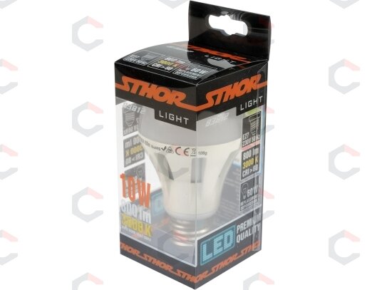 LED lemputė A60 E27 230V 10W 800LM 3000K (83812) 2