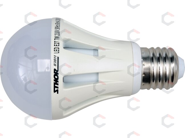 LED lemputė A60 E27 230V 7W 580LM 3000K (83811) 1 LED lemputė A60 E27 230V 7W 580LM 3000K (83811) 1