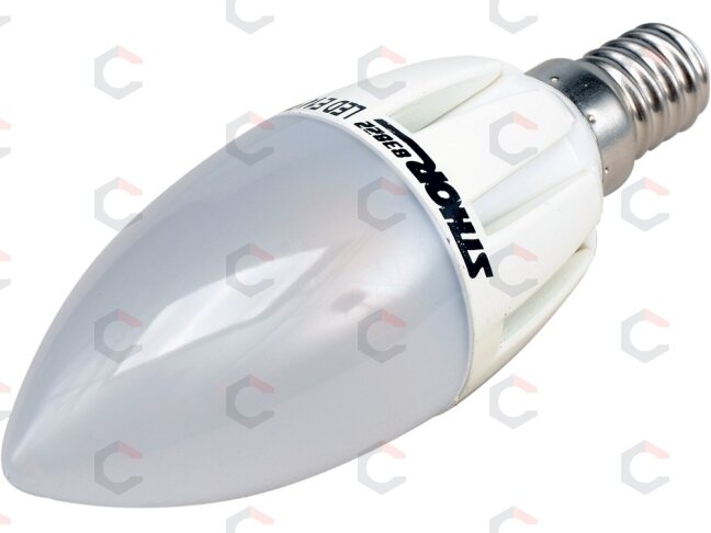 LED lemputė C37 E14 230V 5W 320LM 3000K (83822) LED lemputė C37 E14 230V 5W 320LM 3000K (83822)