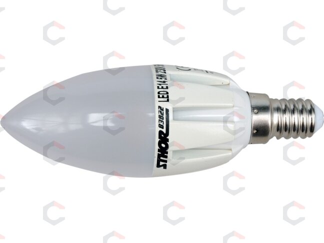 LED lemputė C37 E14 230V 5W 320LM 3000K (83822) 3 LED lemputė C37 E14 230V 5W 320LM 3000K (83822) 3