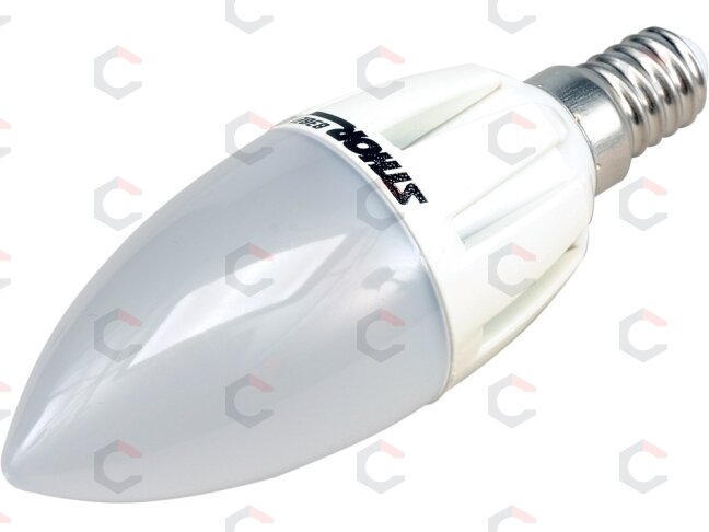 LED lemputė C37, E14, 3W, 230V, 210LM 3000K (83821) LED lemputė C37, E14, 3W, 230V, 210LM 3000K (83821)