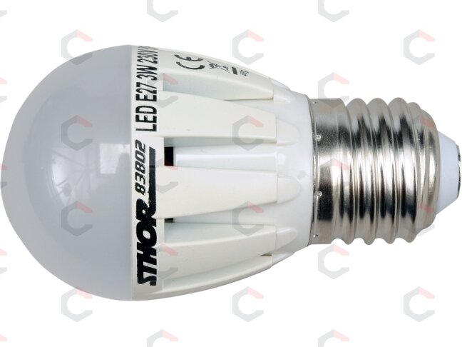 LED lemputė P45 E27 230V 3W 210LM 3000K (83802) 1 LED lemputė P45 E27 230V 3W 210LM 3000K (83802) 1