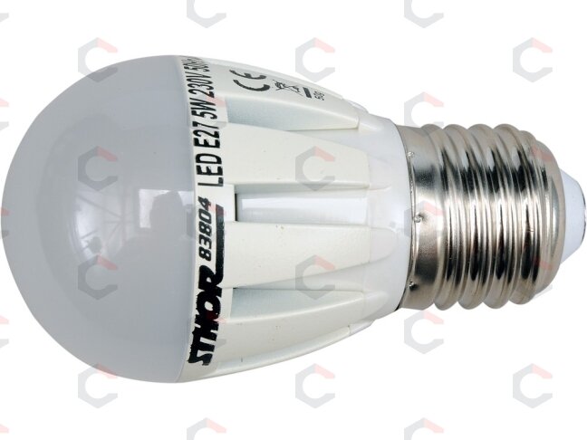 LED lemputė P45 E27 230V 5W 320LM 3000K (83804) 2