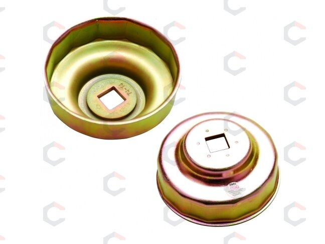 Lėkštelė tepalo filtrui | 14-kampų | Ø 74 mm | BMW (1043) 4