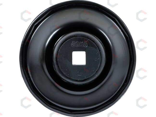 Lėkštelė tepalo filtrui | 15-kampų | Ø 80 mm | Honda, Mazda, Nissan, Opel (1039-80-15) 1 Lėkštelė tepalo filtrui | 15-kampų | Ø 80 mm | Honda, Mazda, Nissan, Opel (1039-80-15) 1