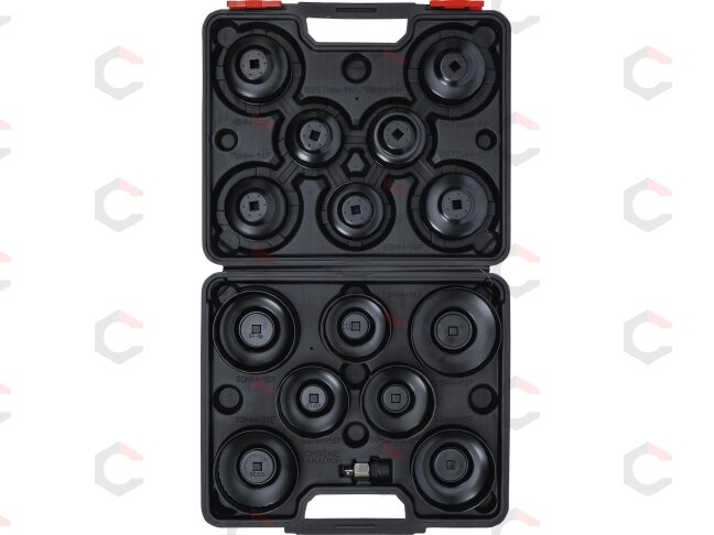 Lėkštelių rinkinys tepalo filtrui | 10 mm (3/8") | 14 vnt. (91036) 3 Lėkštelių rinkinys tepalo filtrui | 10 mm (3/8") | 14 vnt. (91036) 3