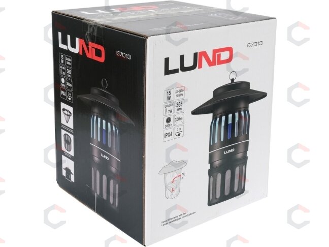 Lempa nuo vabzdžių | su ventiliatoriumi | UV-A 15W, IPX4 (67013) 3 Lempa nuo vabzdžių | su ventiliatoriumi | UV-A 15W, IPX4 (67013) 3