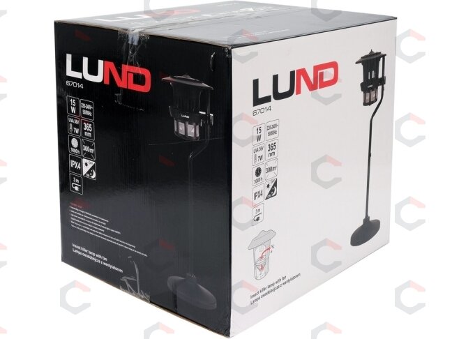 Lempa nuo vabzdžių | ventiliatorius | UV-A 8W, IPX4 | su stovu (67014) 3 Lempa nuo vabzdžių | ventiliatorius | UV-A 8W, IPX4 | su stovu (67014) 3