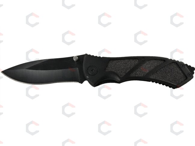 Lenktinis peilis | juoda apdaila su matine tekstūra | 16.3 cm (FK6) Lenktinis peilis | juoda apdaila su matine tekstūra | 16.3 cm (FK6)