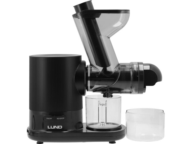 Lėtaeigė sulčiaspaudė LUND | 150 W | 70 mm anga | 0,5 l indai (67844) 1 Lėtaeigė sulčiaspaudė LUND | 150 W | 70 mm anga | 0,5 l indai (67844) 1
