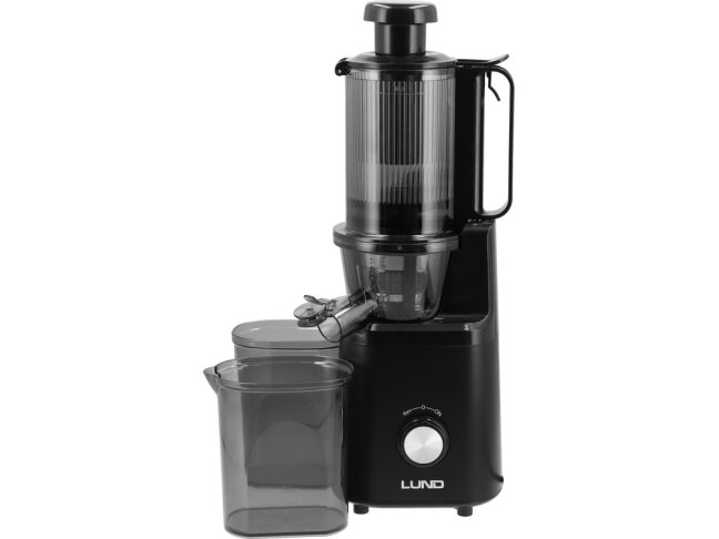 Lėtaeigė sulčiaspaudė LUND | 250 W | 100 mm anga | 0,8 l indai (67842) Lėtaeigė sulčiaspaudė LUND | 250 W | 100 mm anga | 0,8 l indai (67842)