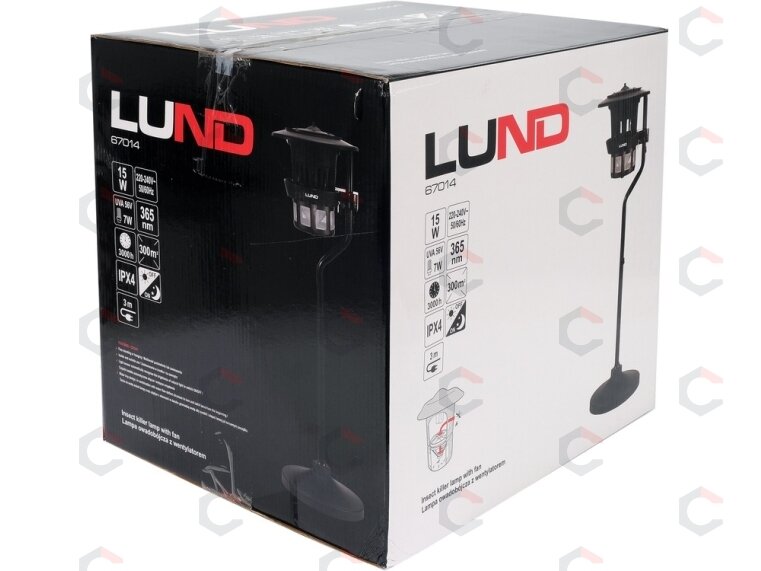 Lempa nuo vabzdžių | ventiliatorius | UV-A 8W, IPX4 | su stovu (67014) 3 Lempa nuo vabzdžių | ventiliatorius | UV-A 8W, IPX4 | su stovu (67014) 3