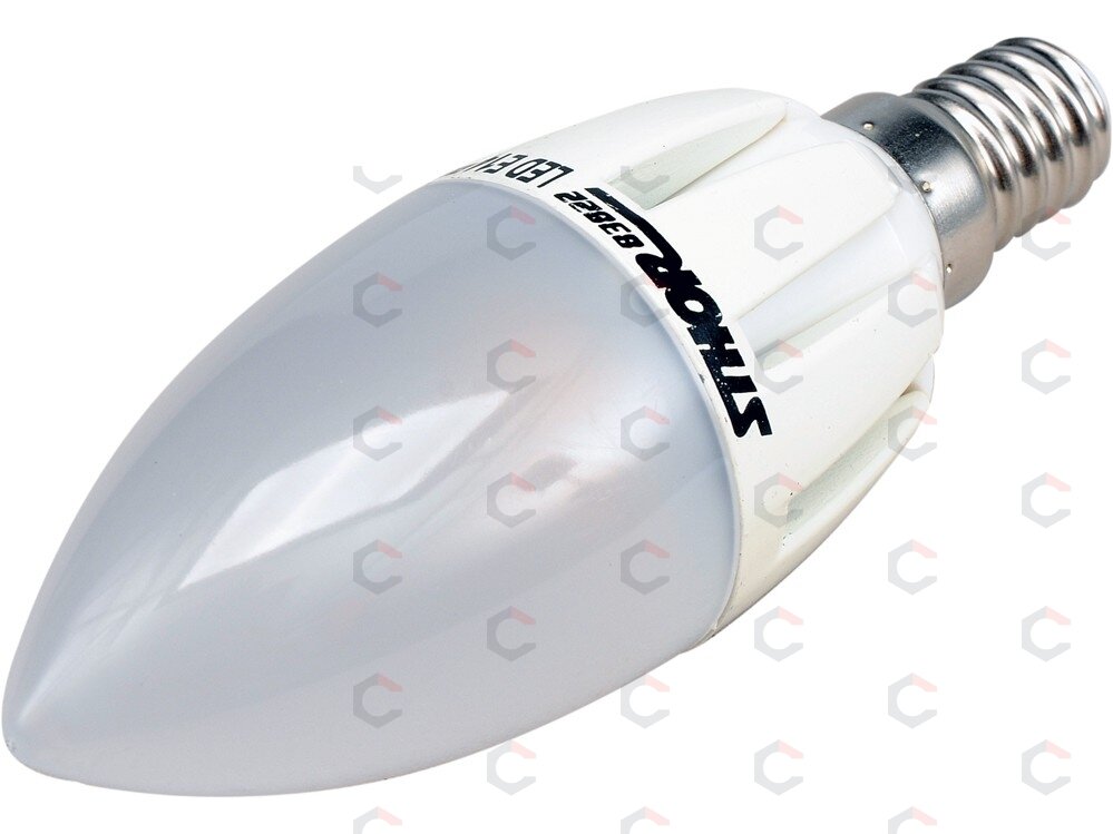 LED lemputė C37 E14 230V 5W 320LM 3000K (83822) LED lemputė C37 E14 230V 5W 320LM 3000K (83822)