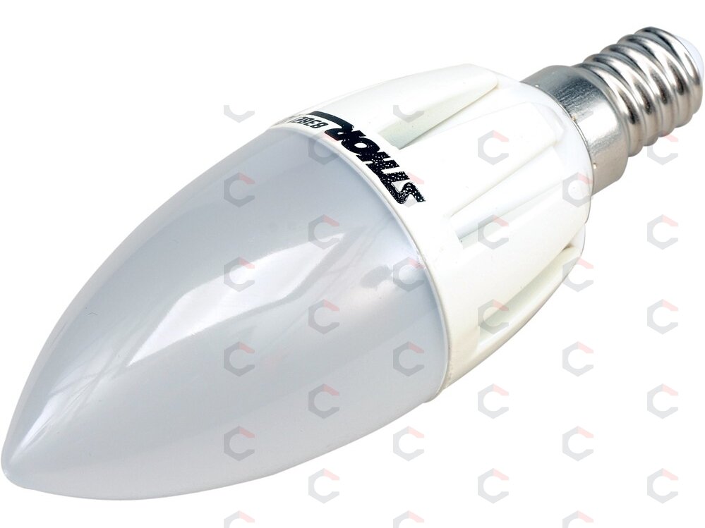 LED lemputė C37, E14, 3W, 230V, 210LM 3000K (83821) LED lemputė C37, E14, 3W, 230V, 210LM 3000K (83821)