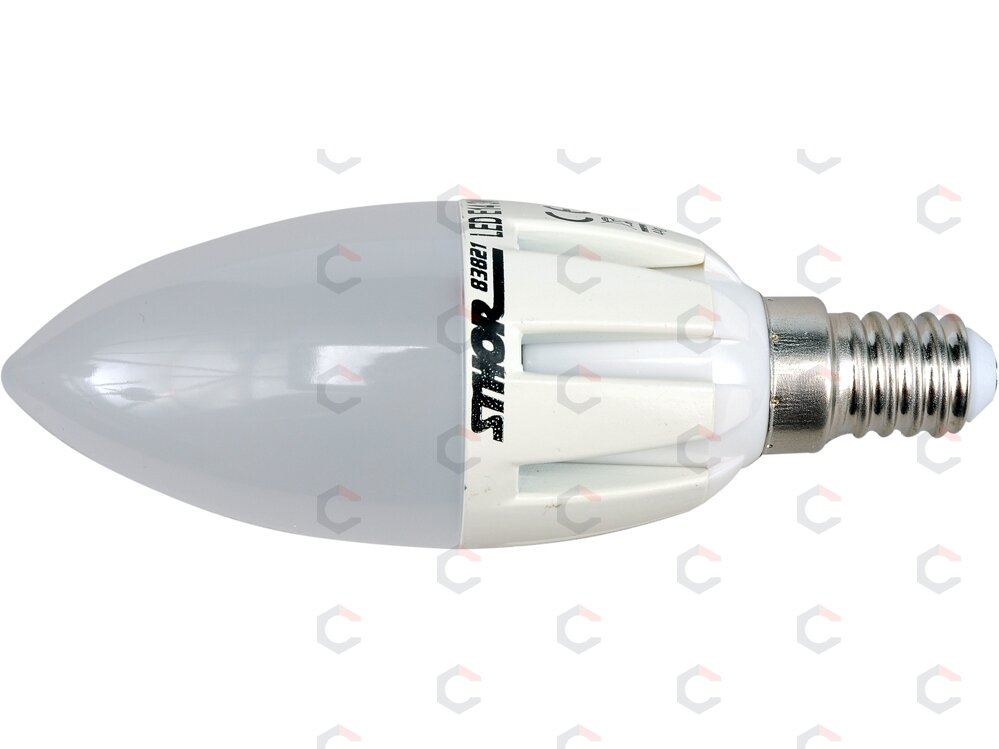 LED lemputė C37, E14, 3W, 230V, 210LM 3000K (83821) 1 LED lemputė C37, E14, 3W, 230V, 210LM 3000K (83821) 1