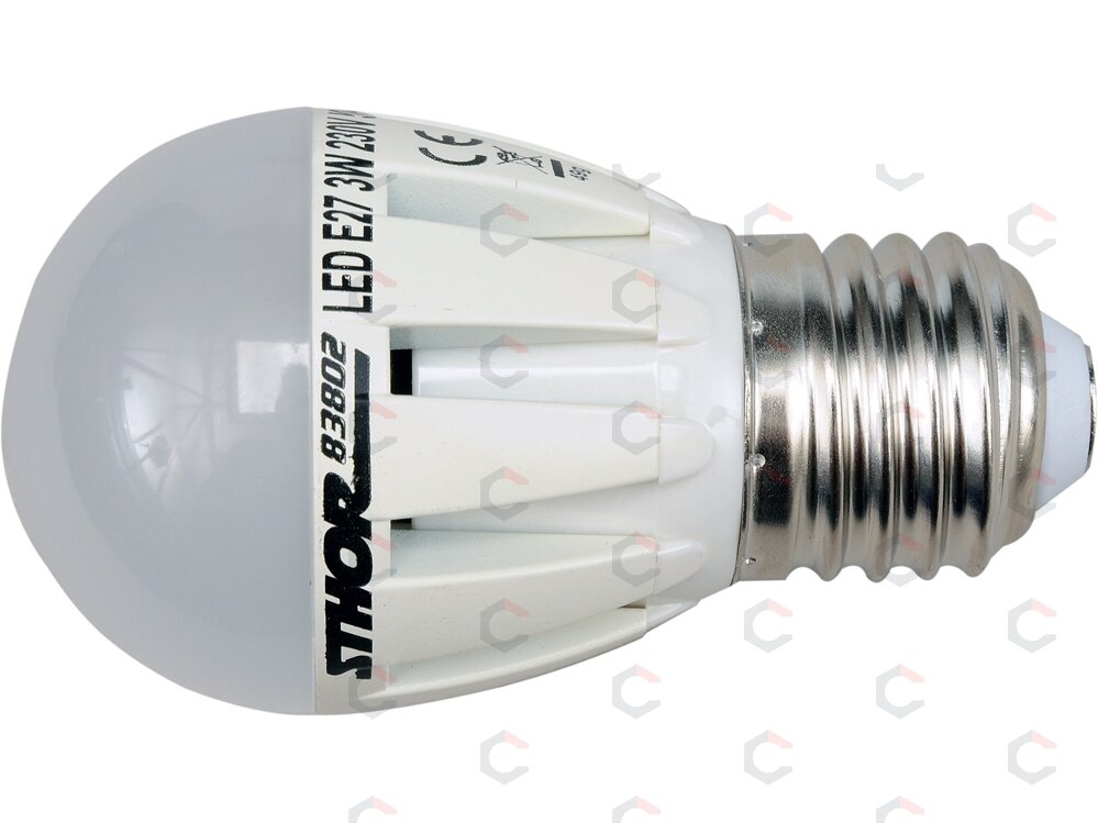 LED lemputė P45 E27 230V 3W 210LM 3000K (83802) 1 LED lemputė P45 E27 230V 3W 210LM 3000K (83802) 1