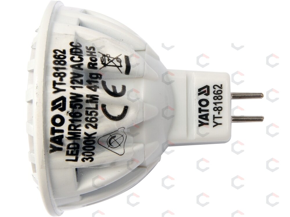 Lemputė LED 230V 5W 250LM WW (YT-81862) 2 Lemputė LED 230V 5W 250LM WW (YT-81862) 2