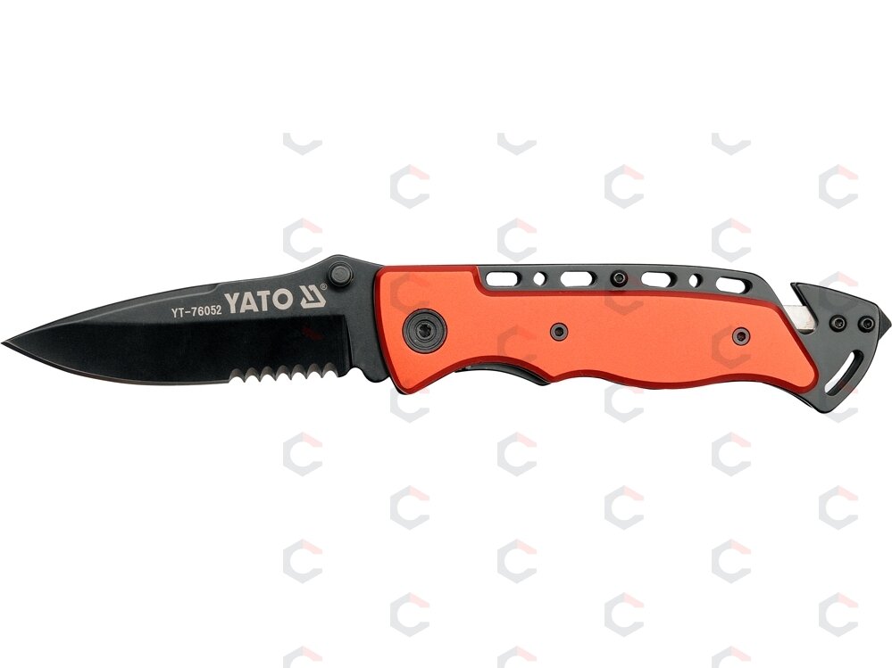 Lenktinis peilis su fiksacija (YT-76052) Lenktinis peilis su fiksacija (YT-76052)