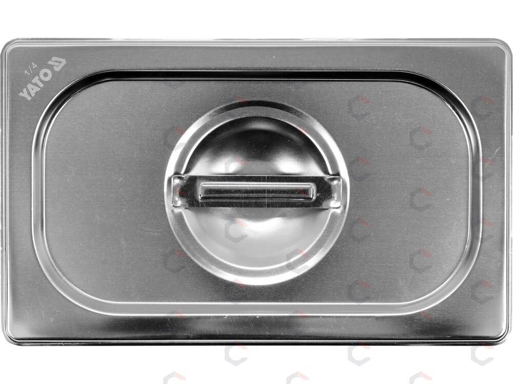 Dangtis nerūdijančio plieno GN 1/4 indui | 265 × 162 mm (YG-00373) 1 Dangtis nerūdijančio plieno GN 1/4 indui | 265 × 162 mm (YG-00373) 1