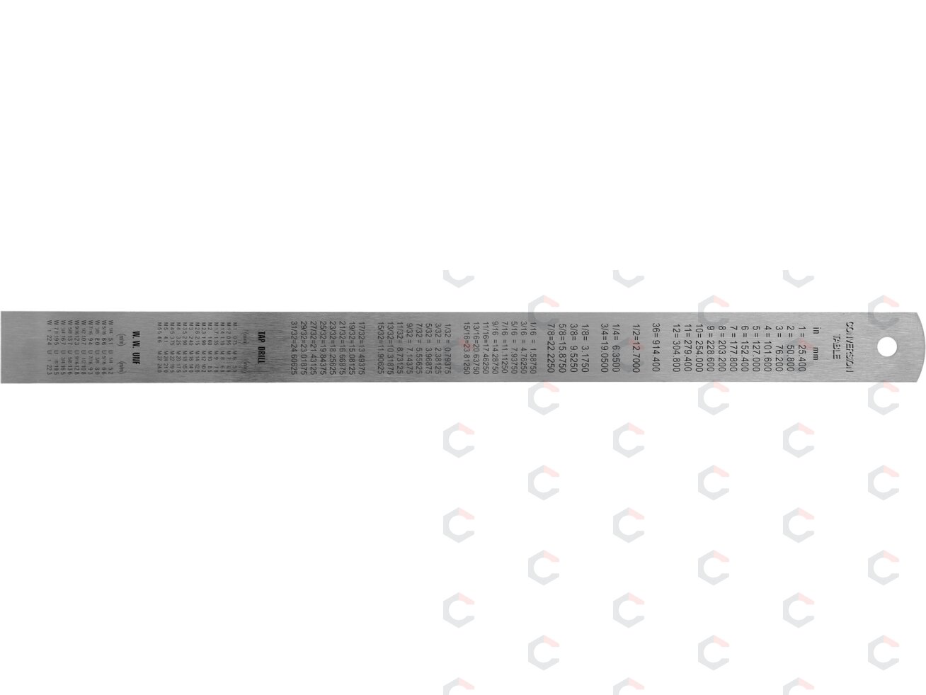 Liniuotė plieninė | SS | 300 mm (YT-70721) 1 Liniuotė plieninė | SS | 300 mm (YT-70721) 1