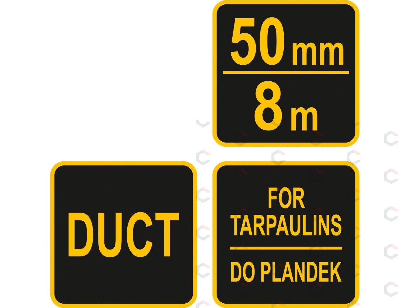Lipni juosta | tentų remontui | 5 cm x 8 m (85190) 2 Lipni juosta | tentų remontui | 5 cm x 8 m (85190) 2