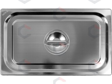 Dangtis nerūdijančio plieno GN 1/1 indui | 530 × 325 mm (YG-00370)