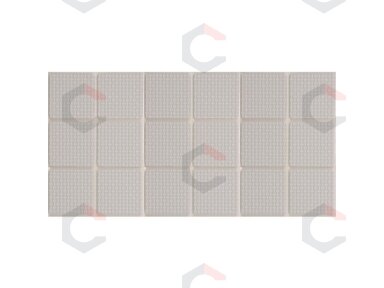 Lipnūs padukai baldams balti 25x25mm 18vnt. (74902)