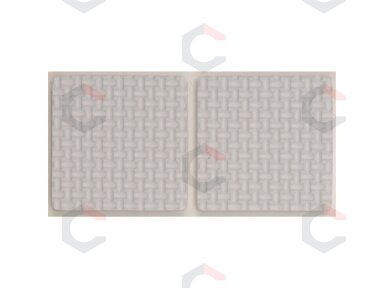 Lipnūs padukai baldams balti 85x85mm 2vnt. (74904)