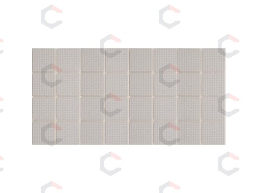 Lipnūs padukai baldams balti 18x18mm 32vnt. (74901) Lipnūs padukai baldams balti 18x18mm 32vnt. (74901)