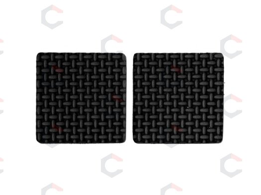 Lipnūs padukai baldams juodi 85x85mm 2vnt. (74898) Lipnūs padukai baldams juodi 85x85mm 2vnt. (74898)
