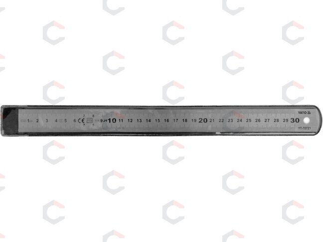 Liniuotė plieninė | SS | 300 mm (YT-70721) 2 Liniuotė plieninė | SS | 300 mm (YT-70721) 2