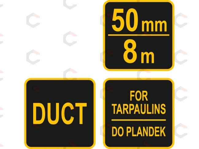 Lipni juosta | tentų remontui | 5 cm x 8 m (85190) 2 Lipni juosta | tentų remontui | 5 cm x 8 m (85190) 2