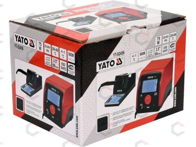 Litavimo stotelė 75W | LCD ekranas | 3,5″ tipas 900M (YT-82456) 3 Litavimo stotelė 75W | LCD ekranas | 3,5″ tipas 900M (YT-82456) 3