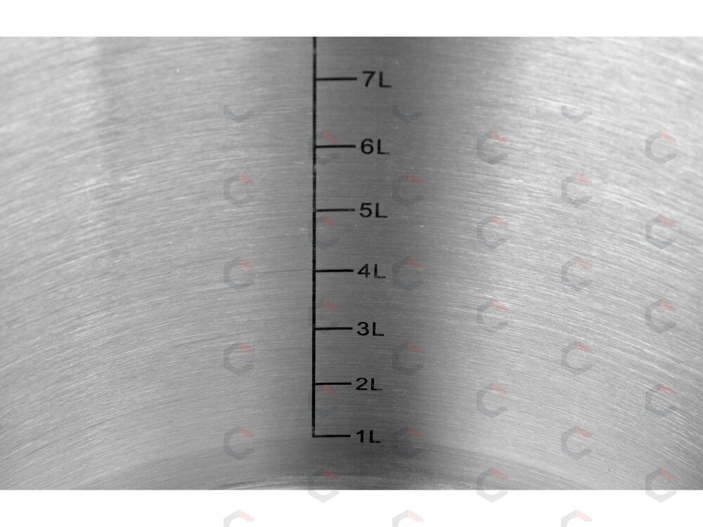 Žemas nerūdijančio plieno puodas su dangčiu | Ø 30 cm | 300 × 200 mm | 14 l (YG-00047) 3 Žemas nerūdijančio plieno puodas su dangčiu | Ø 30 cm | 300 × 200 mm | 14 l (YG-00047) 3