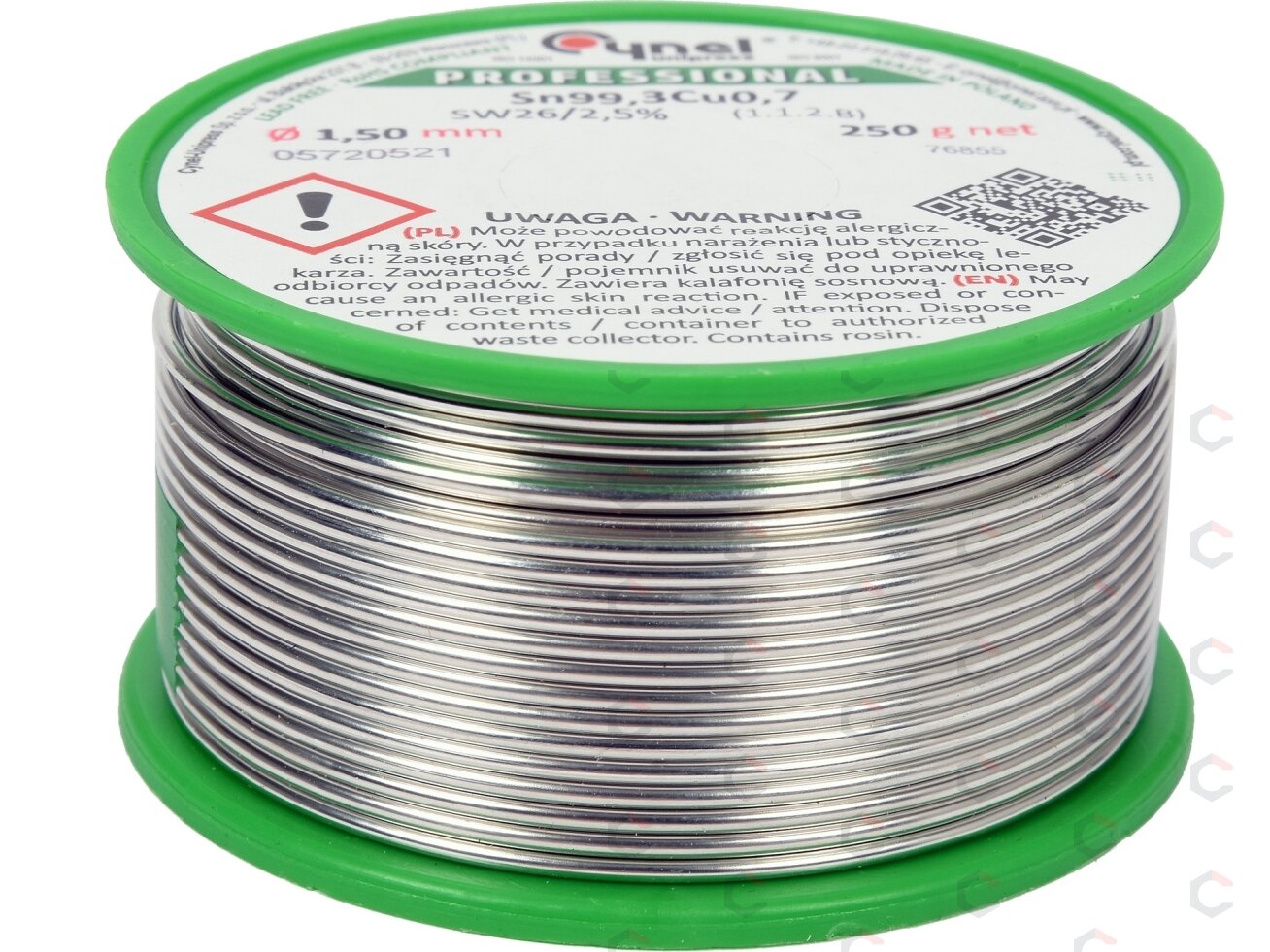 Lydmetalis be švino | Ø 1.5 mm | 250g (76855)