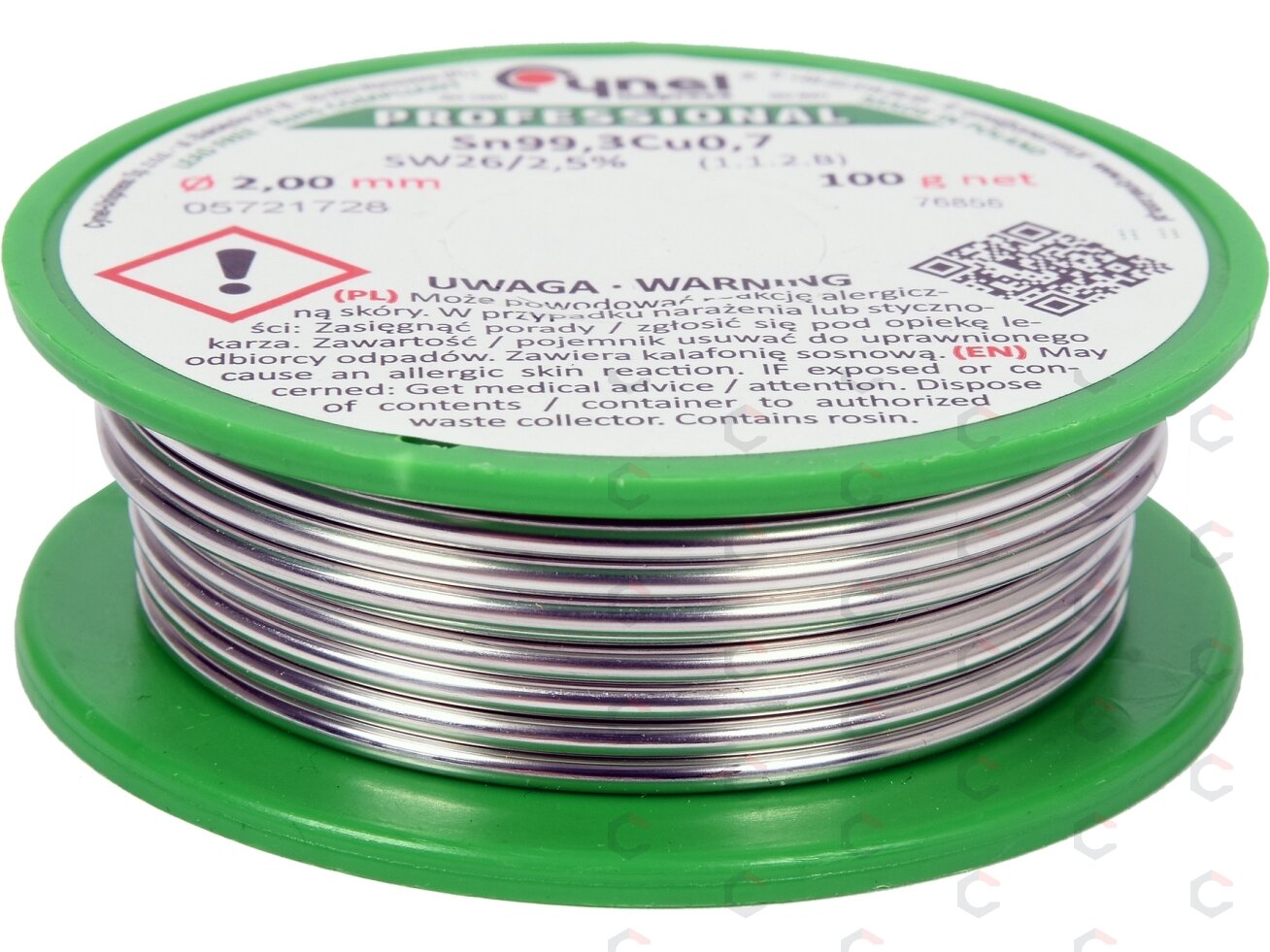 Lydmetalis be švino | Ø 2.0 mm | 100g (76856)