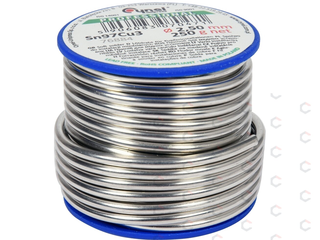 Lydmetalis minkštas | Ø 2.5 mm | 250g (76884) Lydmetalis minkštas | Ø 2.5 mm | 250g (76884)