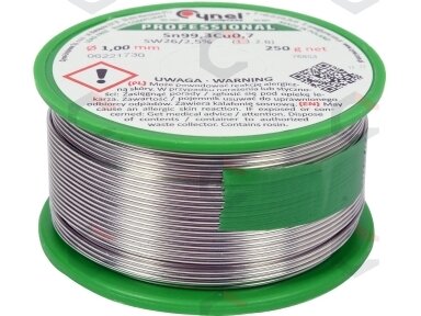 Lydmetalis be švino | Ø 1.0 mm | 250g (76853)