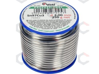 Lydmetalis minkštas | Ø 2.0 mm | 250g (76882)