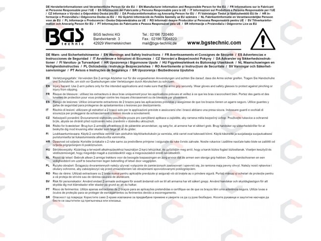 Lygiagretus traukiklis | dvikojis | 35 - 80 mm (74523) 3 Lygiagretus traukiklis | dvikojis | 35 - 80 mm (74523) 3
