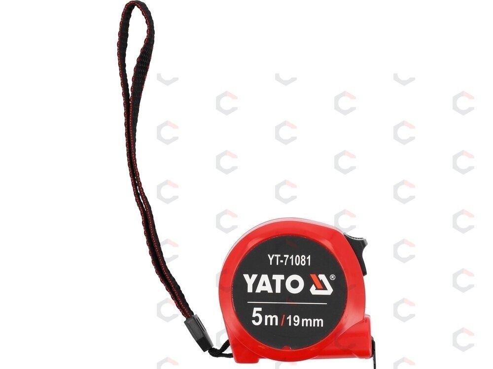 Matavimo ruletė | 19 mm x 5 m (YT-71081) 1 Matavimo ruletė | 19 mm x 5 m (YT-71081) 1