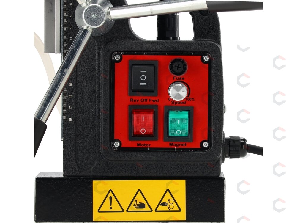 Magnetinės gręžimo staklės | 1300W | elektromagnetinė bazė | 3/4" (YT-820501) 7