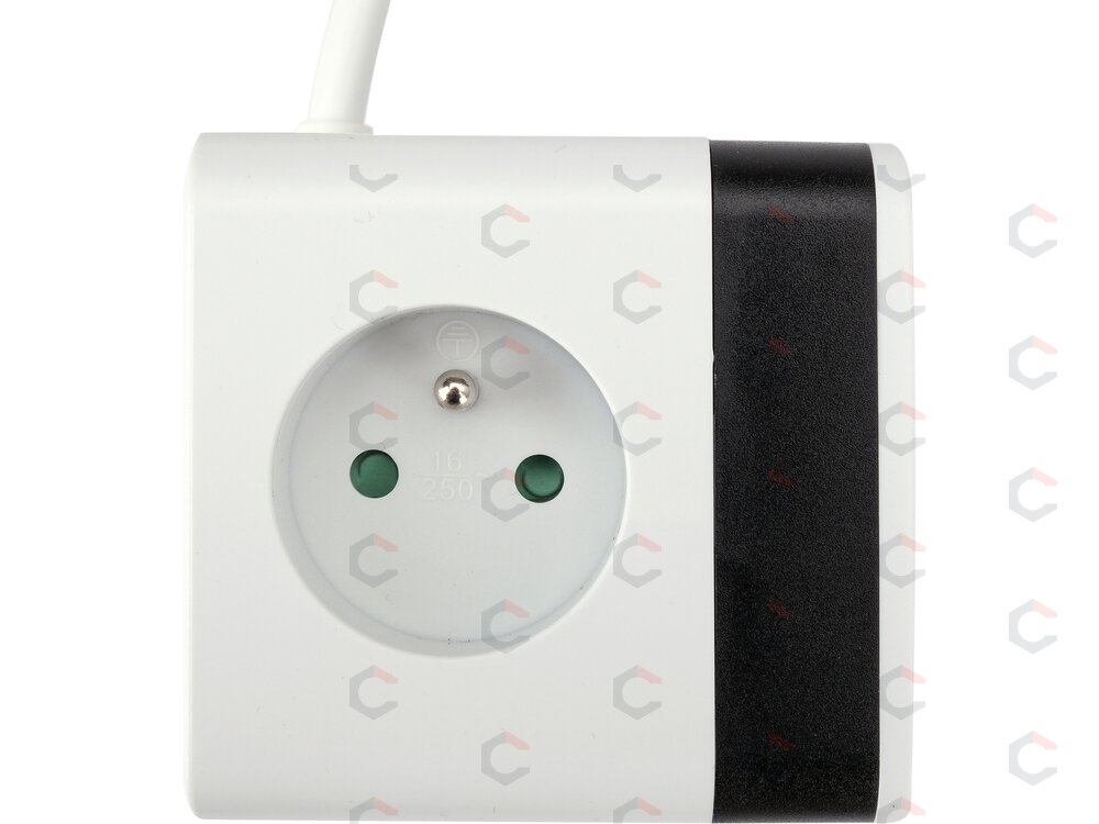 Maitinimo laidas/ilgintuvas su įžeminimu kubo formos | 5 lizdai + USB | 1,0 mm2 | 1.4 m (72480) 3 Maitinimo laidas/ilgintuvas su įžeminimu kubo formos | 5 lizdai + USB | 1,0 mm2 | 1.4 m (72480) 3