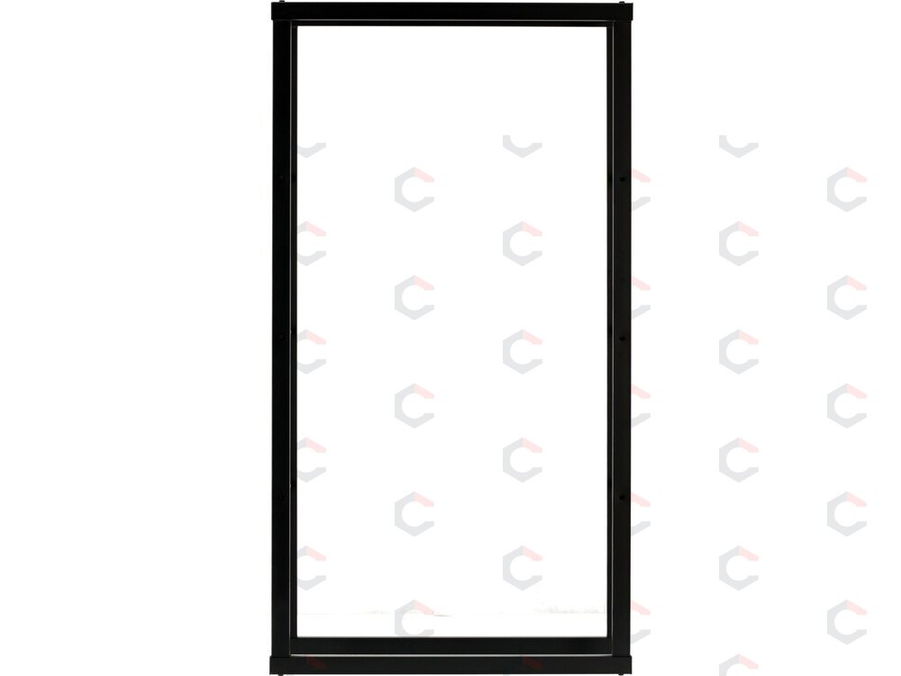 Malkų stovas plieninis | 100X25X150 cm (33318) 2 Malkų stovas plieninis | 100X25X150 cm (33318) 2