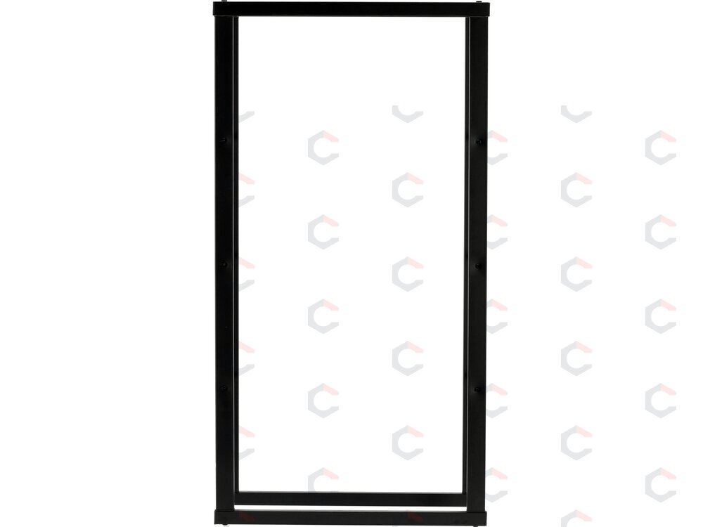 Malkų stovas plieninis | 60X25X100 cm (33313) 2 Malkų stovas plieninis | 60X25X100 cm (33313) 2
