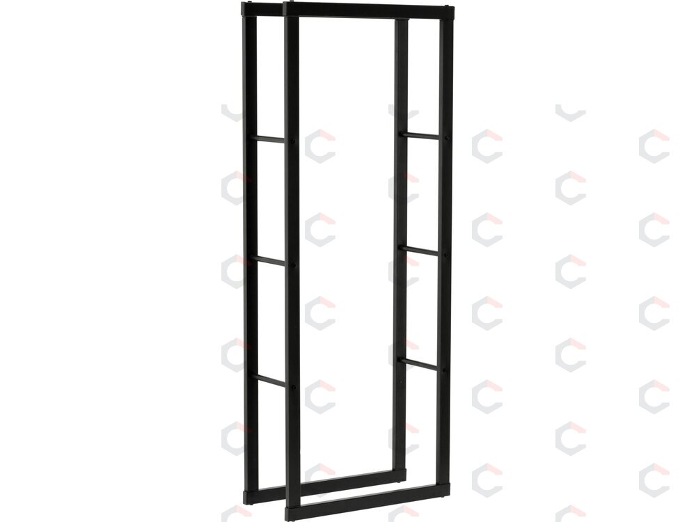 Malkų stovas plieninis | 60X25X150 cm (33314) Malkų stovas plieninis | 60X25X150 cm (33314)