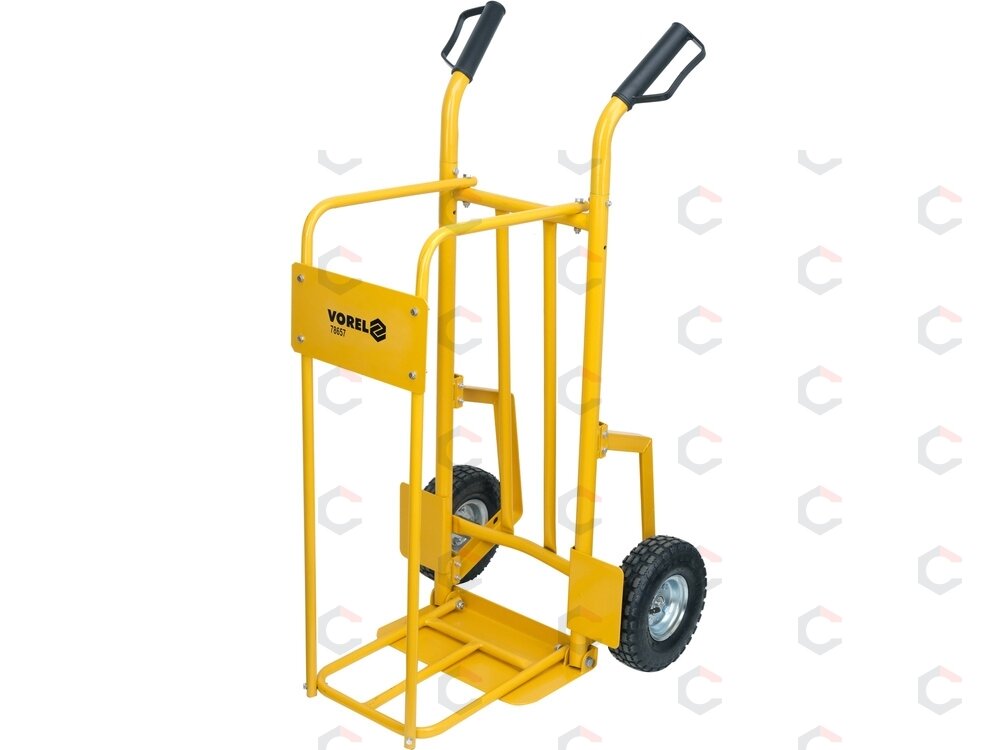 Malkų transportavimo vežimėlis | su pripučiamais ratais | 200 kg (78657) Malkų transportavimo vežimėlis | su pripučiamais ratais | 200 kg (78657)