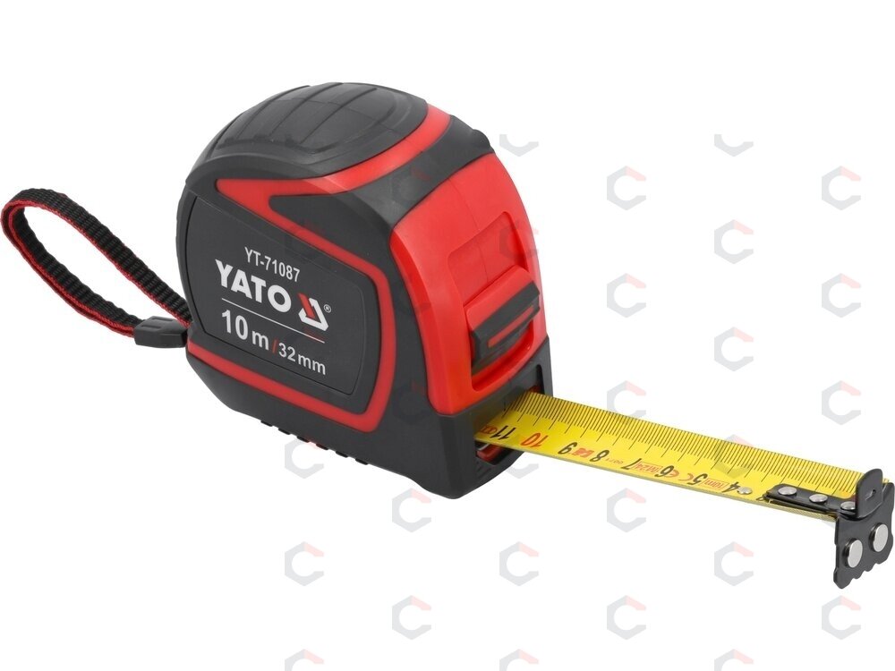 Matavimo ruletė | 32 mm x 10 m (YT-71087) Matavimo ruletė | 32 mm x 10 m (YT-71087)