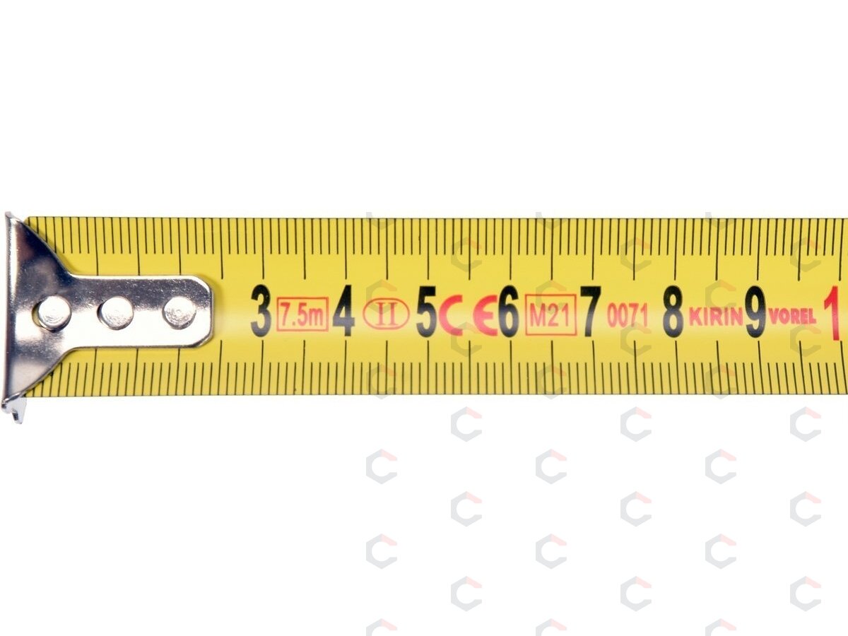 Matavimo ruletė | 7,5 m x 25 mm (10064) 2 Matavimo ruletė | 7,5 m x 25 mm (10064) 2