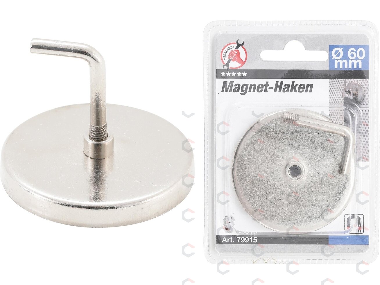 Magnetinis kablys | apvalus | Ø 60 mm (79915) 2 Magnetinis kablys | apvalus | Ø 60 mm (79915) 2